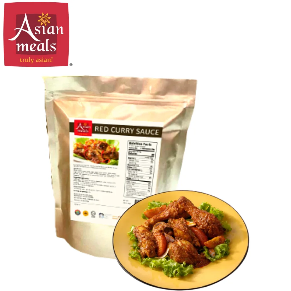 Best Selling With Halal Malaysia Brand Masak Merah Malay Red Curry Paste Spicy Flavor Quick Cook 	Famous Delicious