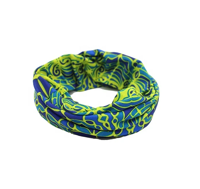 ski motorcycle biker seamless printed bandana neck warmer