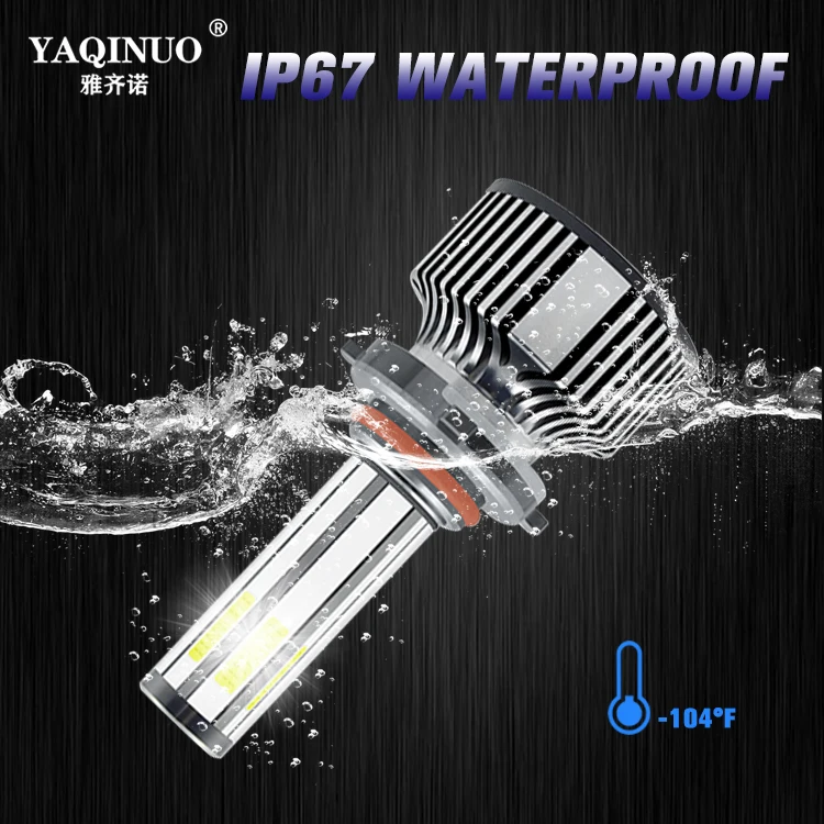 Аксессуары для автомобильных N6 60 Вт 360 led светодиодные фары: 6-стронние кубики h7 фары лампы 12V Светодиодный прожектор Высокая Низкая автомобиля