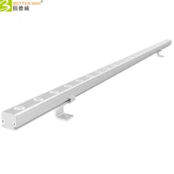 Waterproof Ip65 outdoor led wall washer cool white color 18W DC24V Wall washer lights use in the outdoor facade lighting