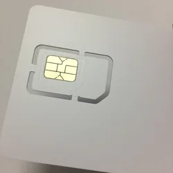 Программируемый Мобильный телефон с SIM-картой LTE USIM Milenge без рисунка белый ПВХ нано GSM чип сотовый цвет материал для печати