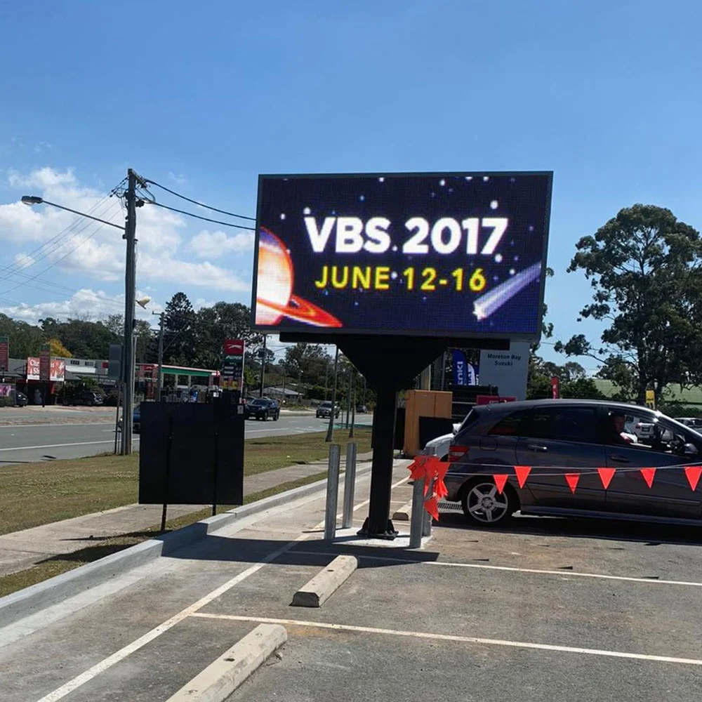 New designs Street Furniture Highway Billboards / led advertising digital display board Outdoor