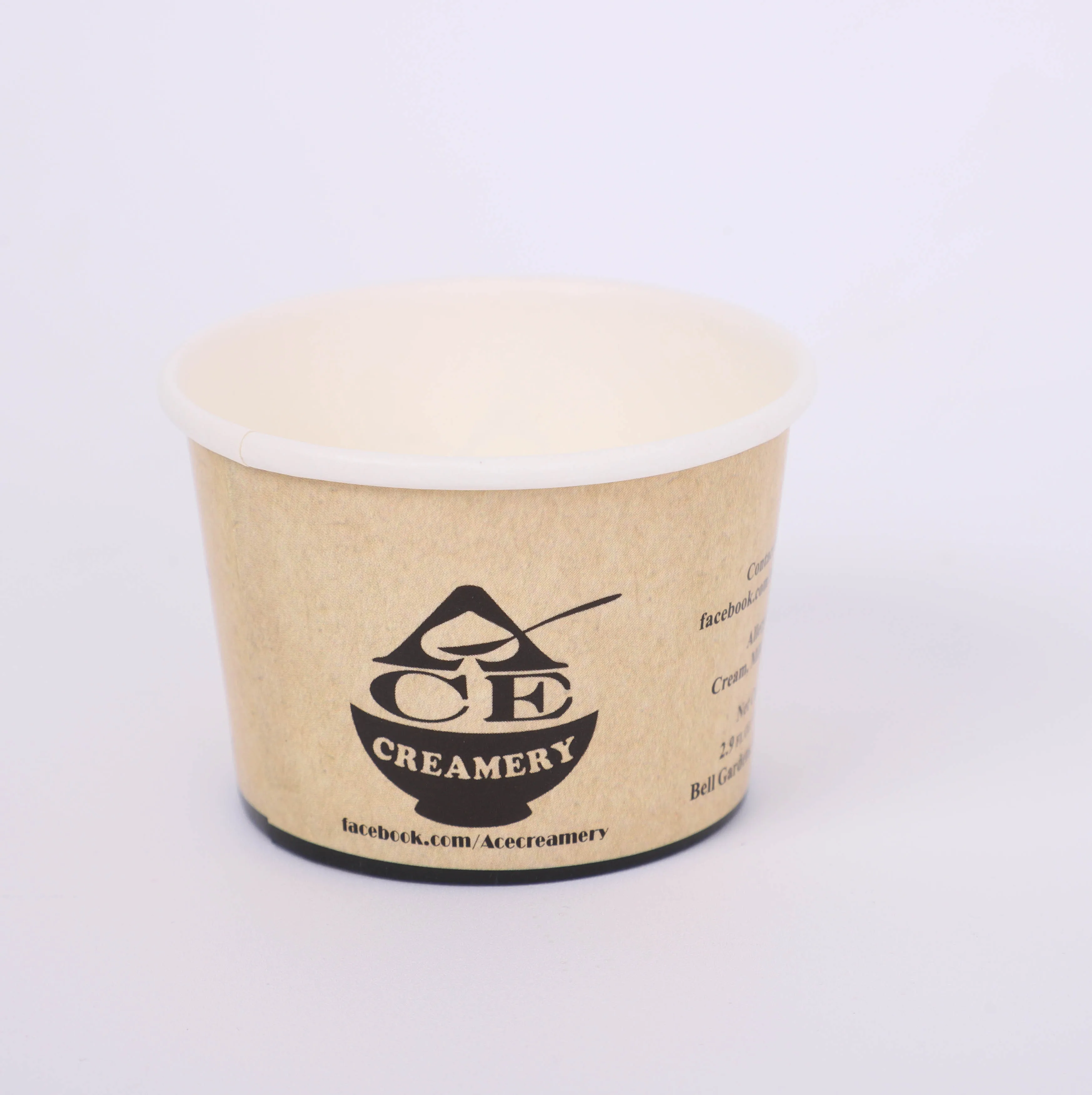 Hot Sale Ice Cream Cup Custom Printed Ice Cream Containers Taza De Papel Para Helado Ice Cream Package Cup Milk Disposable