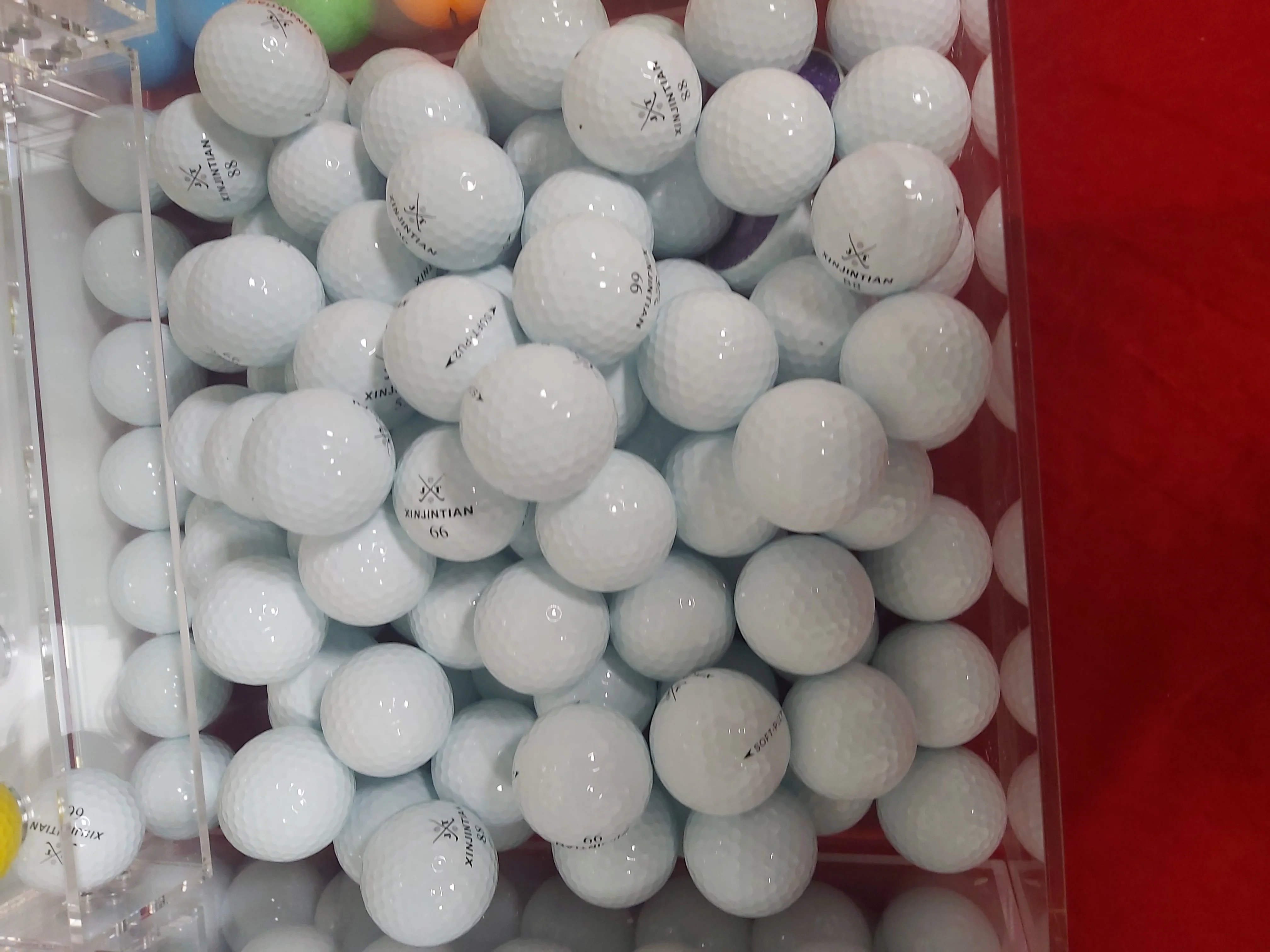 
Soft Tournament Golf Ball USGA Conforming Custom Urethane 2 3 4 Piece 