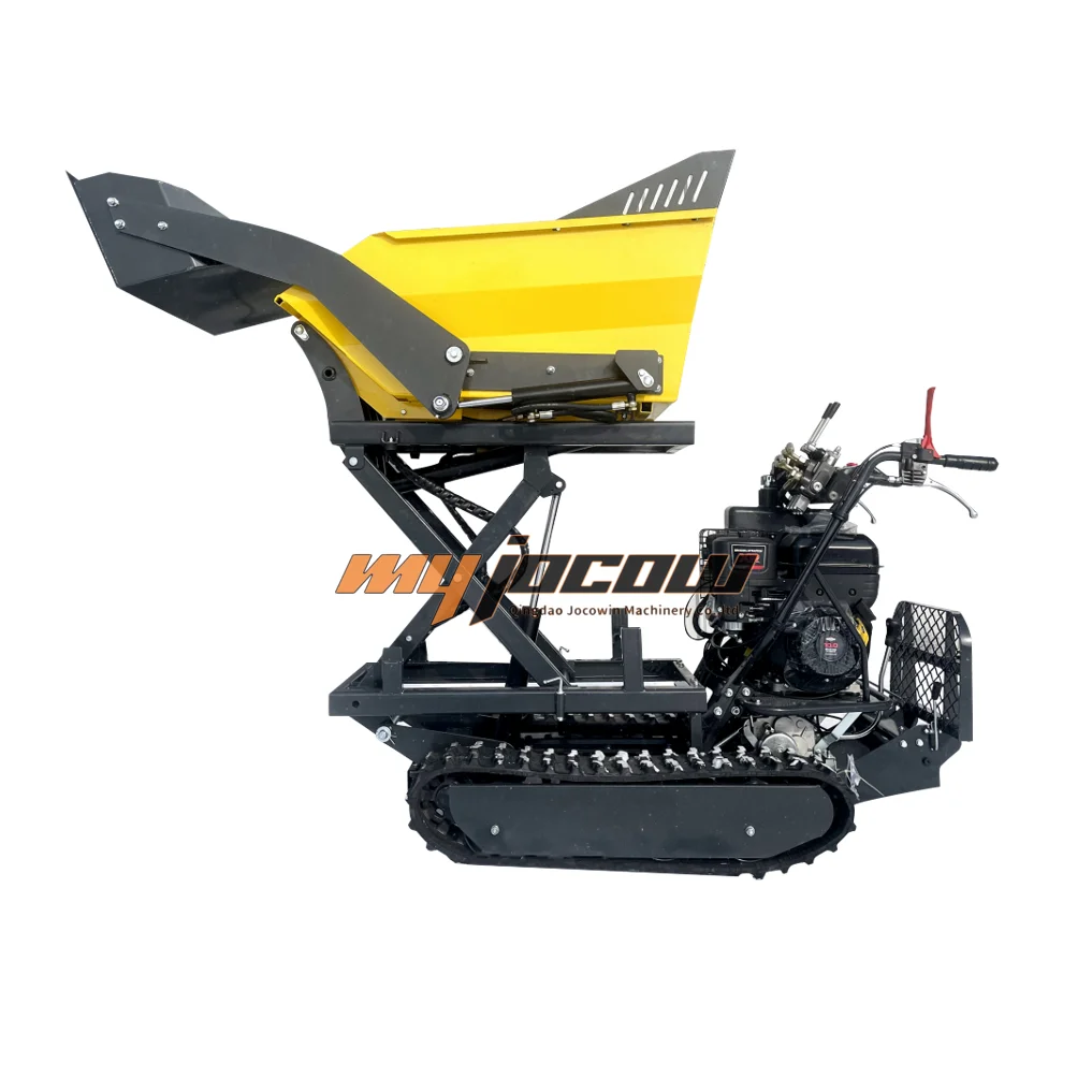 Small crawler truck dumper mini dump truck with 300kg load for sale