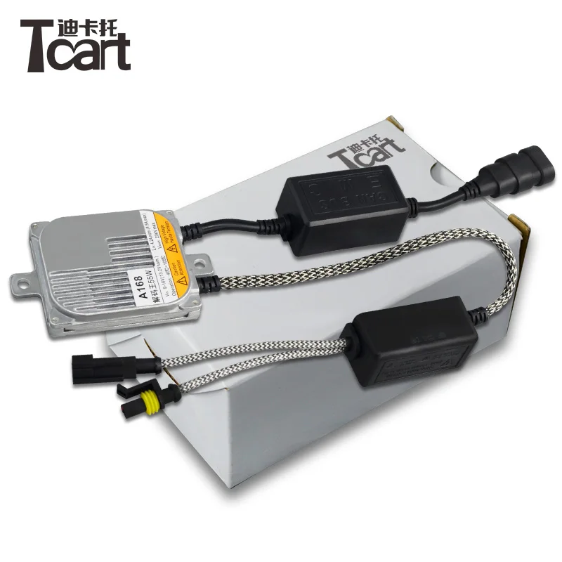 Tcart auto lighting system A168 12V 55w car Xenon lamp ballast Xenon lamp 0.1 seconds quick start ballast 55w hid ballast canbus