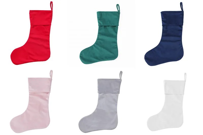 Wholesale Christmas Gift Bag Large Candy Gift Sack Christmas Velvet Drawstring Gift Bag Velvet Christmas Santa Sack