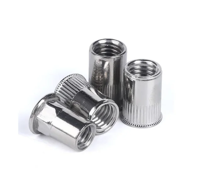 304 Stainless steel Rivet nuts Carbon Steel Or Stainless Steel Nutsert Rivnut Rivet Nut With Knurled Body