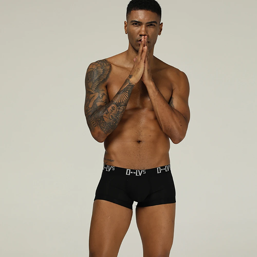 American brand Men Short Custom Boxers Briefs Plus Size XXL Stretch Underwear for men