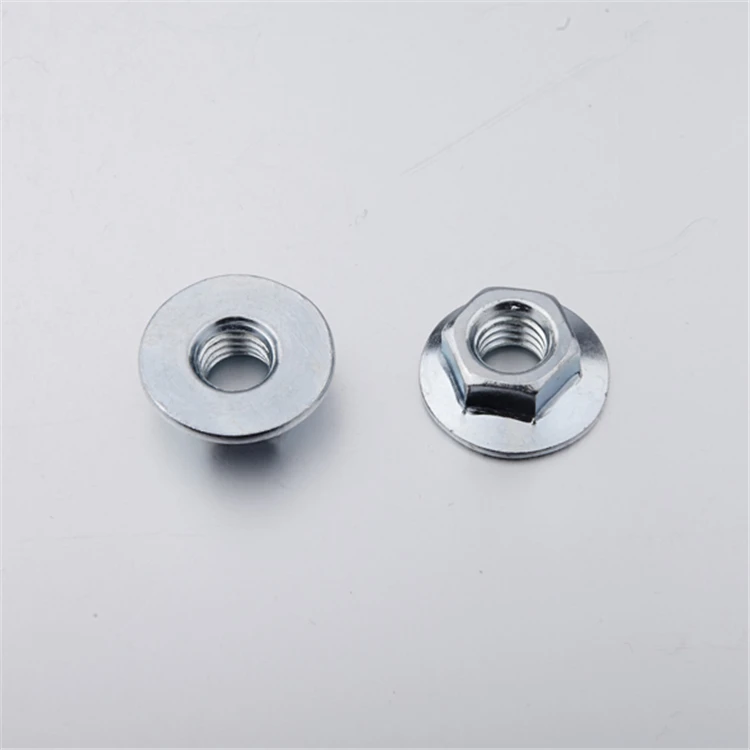 M6 M8 Wholesale High Quality T Block Square nuts Flange Nuts Zinc Blue Steel Fastener