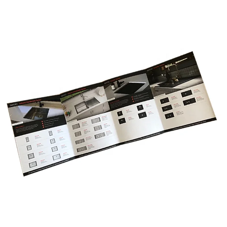 paper book booklet flyer magazine catalogue leaflet postcard printing customized brochure for business