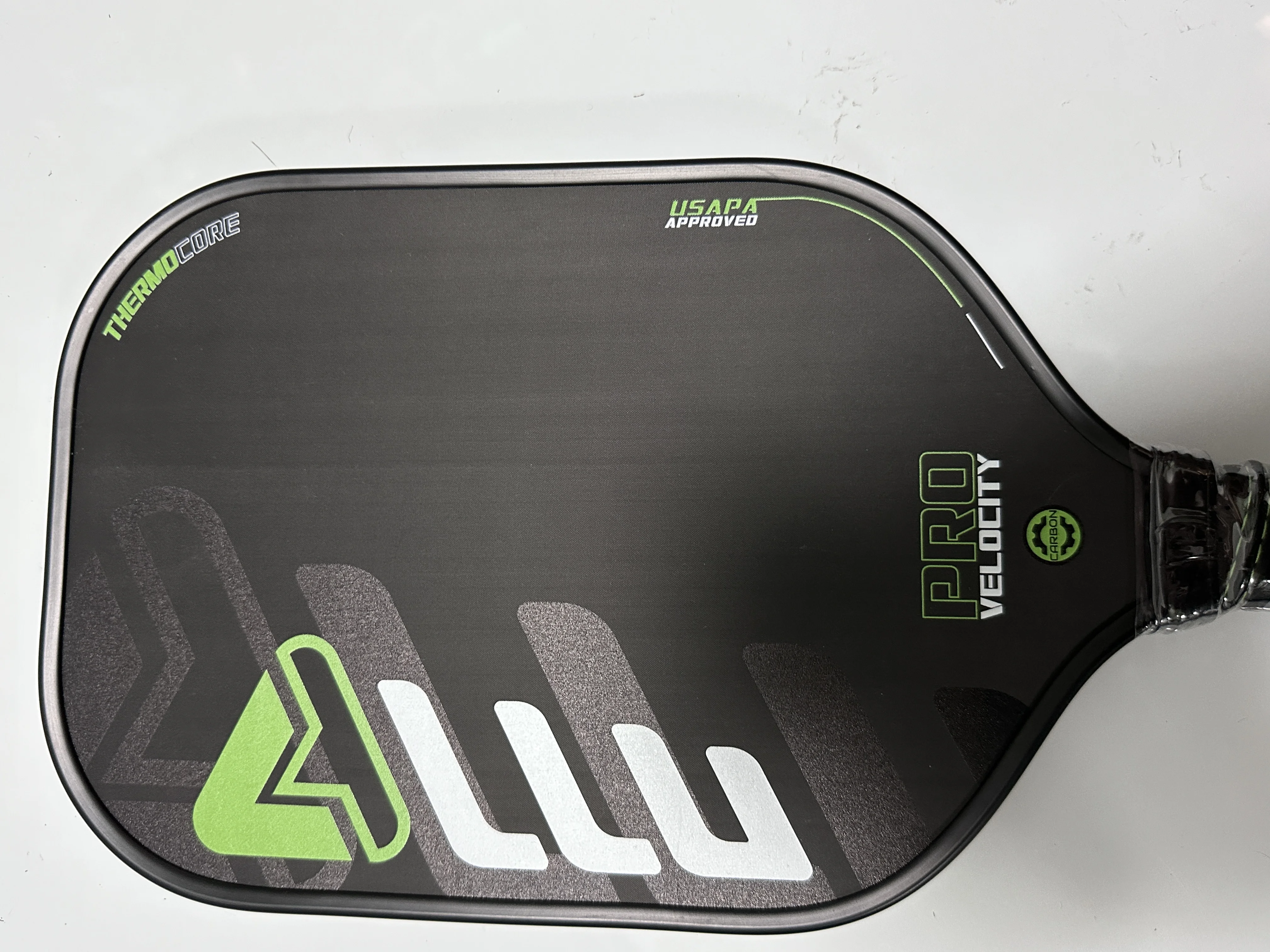 Custom Thermoformed T700 raw carbon fiber pickleball paddle