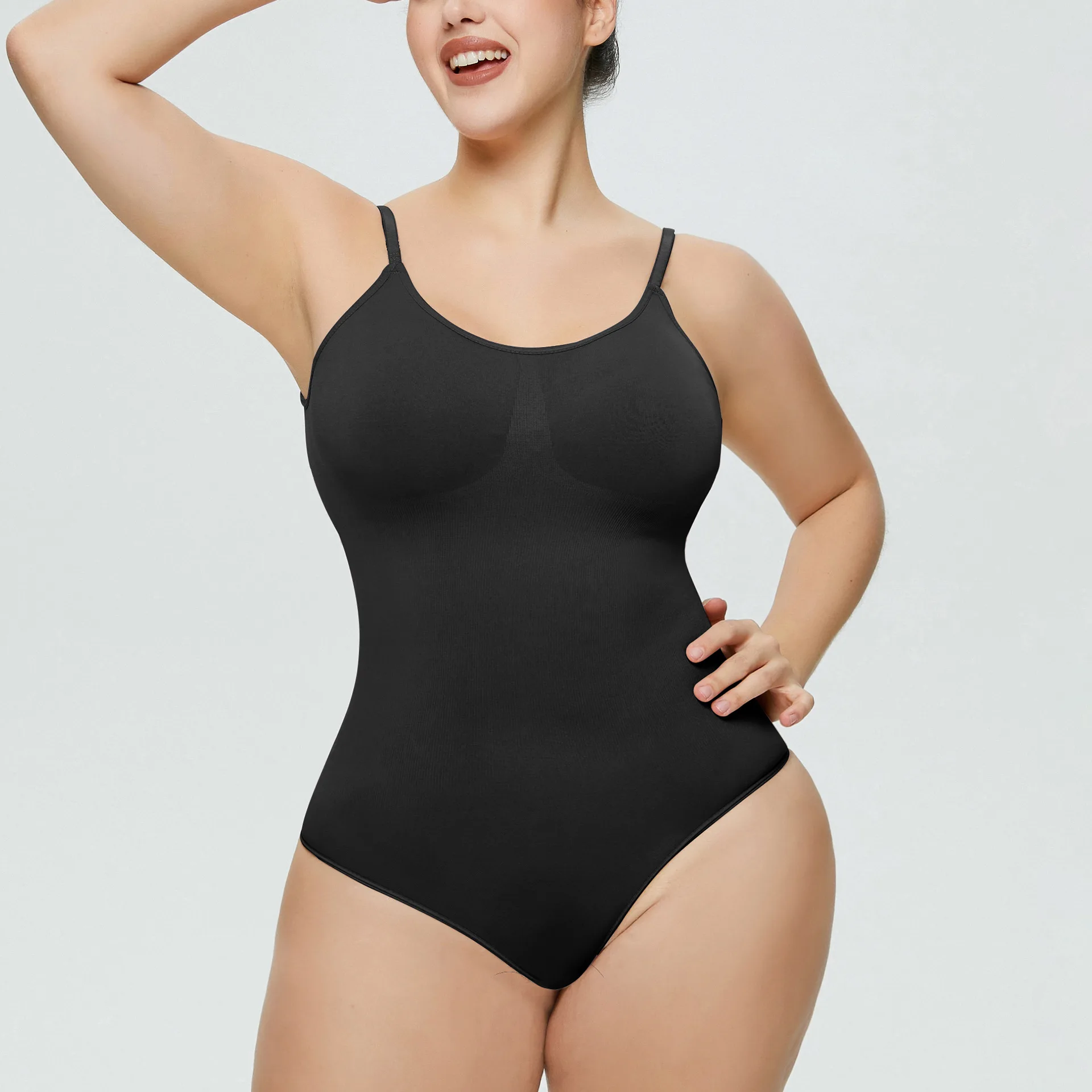 Women Shapers Underwear Backless Bodysuit Shapewear Butt Lift Plus Tummy Control Shaping Bodysuit Seamless Shape Wear