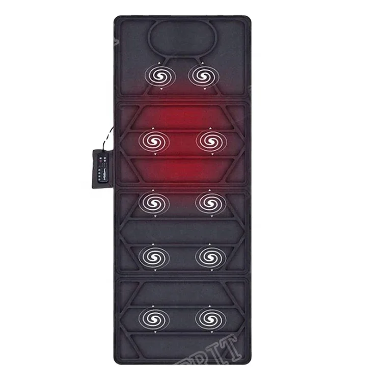 FoldableTopper полностью Электрический Термо Вибрационный массажный матрас для домашнего офиса