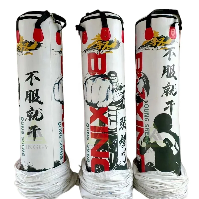 KINGGY Custom Extra Large Strongman Punching Bags Heavy Duty Jumbo Heavy Bags for Professional Boxing MMA Workout