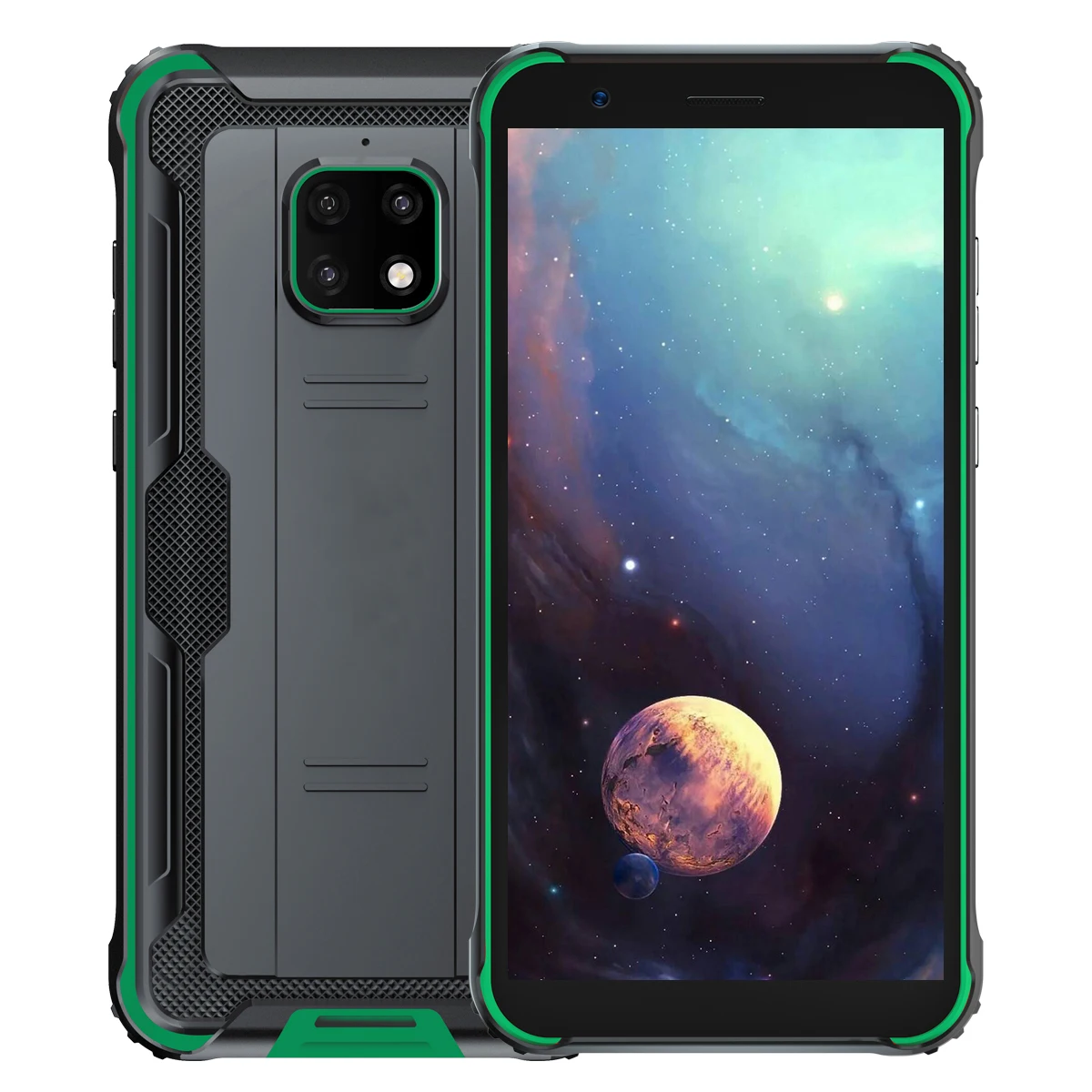 Buy Cheapest Smartphone 3GB+32GB Android 10 IP68 Waterproof Celular Mobile Phone 5580mAh 5.7' NFC 4G LTE Rugged Cellphone