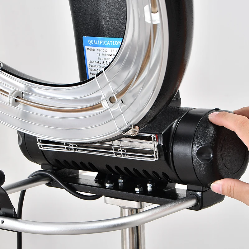 Barber Shop Vertical Drying Head Cover Flying Disk Orbital Hair Dryer Hair Color Accelerator