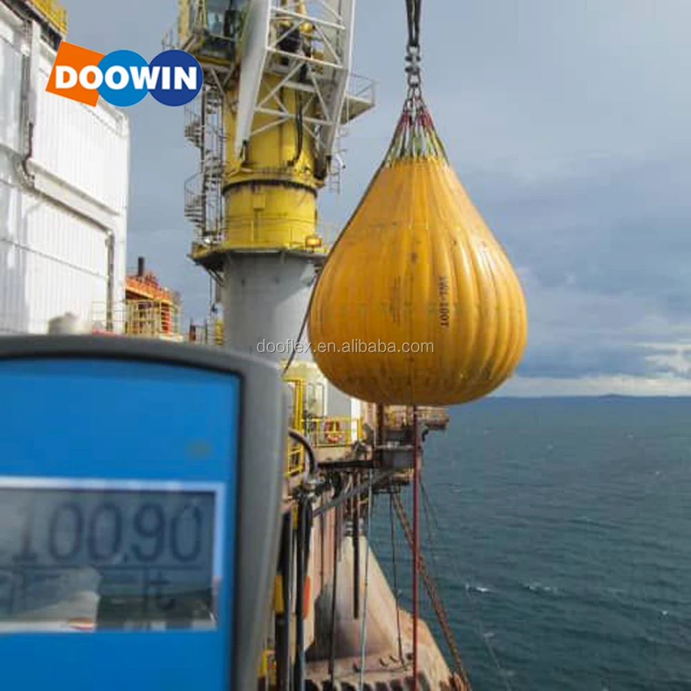 Large Capacity Crane Offshore Load Test Water Bag Load Testing Lifting Water Bag