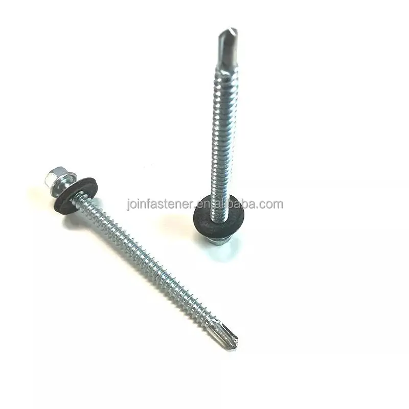 Din 7504 Hex Head Self Drilling Screws With Washer