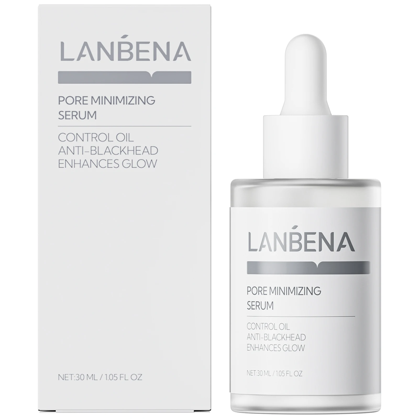 Lanbena Official private label cosmetics closer pore reducing serum for women Close pores and exfoliate
