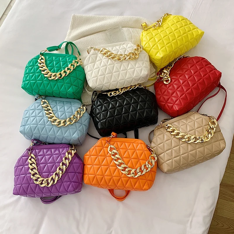 Wholesale 2022 Hot Quilted Ladies Handbag In Customization Logo Drop Shipping New Hand Bags Small Jelly Women Sling Bag Shoulder