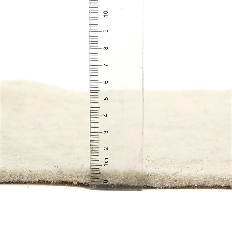 Chinese Factory Wool Felt Insulation Material Needle Punched 100% for Industry
