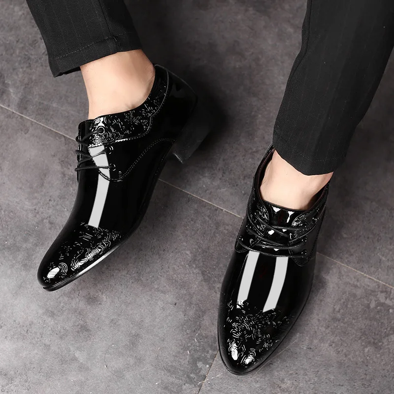 Factory Direct Sales Handmade Office Dress Shoes Soft Genuine Leather Shoes for Men