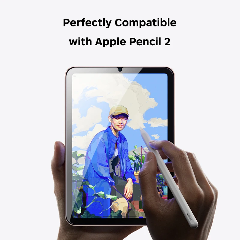 Factory supply Anti peep Protective Tempered Glass for iPad mini 6