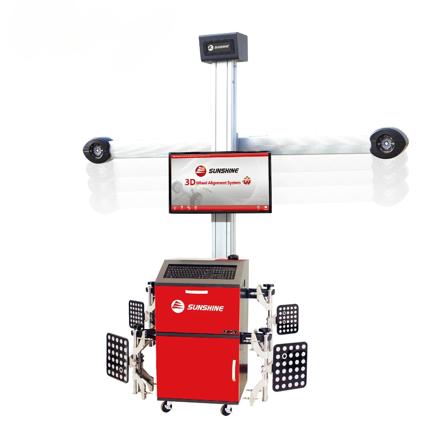 car wheel alignment  tool    four wheel alignment    wheel alignment machine 3d