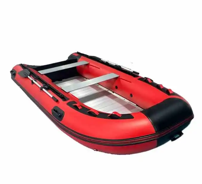 Synsor 2024 New PVC Drop Stitch 3m Inflatable Fishing Boat 3 4 5 person aluminium alloy floor inflatable boats for sale
