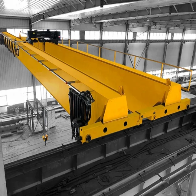 top running mobile crane bridge with winch trolley double girder max 200ton Customizable suspension bridge overhead crane price