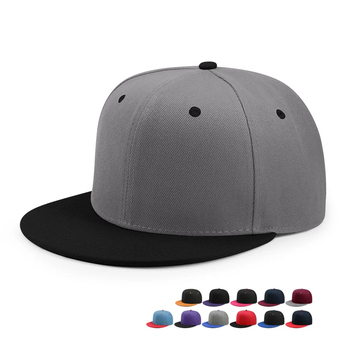 Best selling wholesale hip hop plain sport baseball caps snap back blank snapback hats for men women
