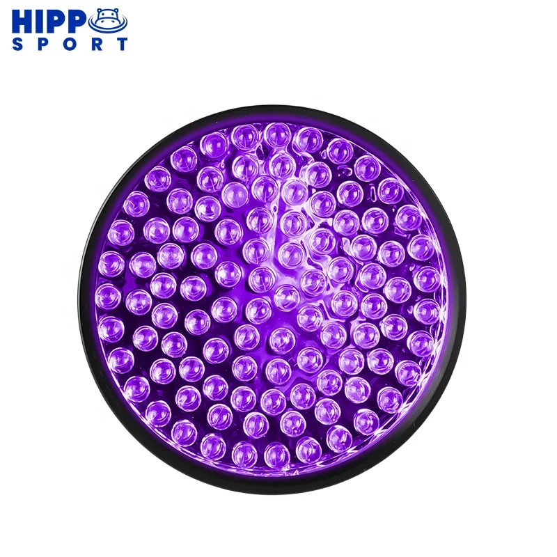 Factory Pocket Light Handheld Ultraviolet Lamp 395nm bright Aluminum Custom Logo 51 100 Led Disc Golf UV Flashlight