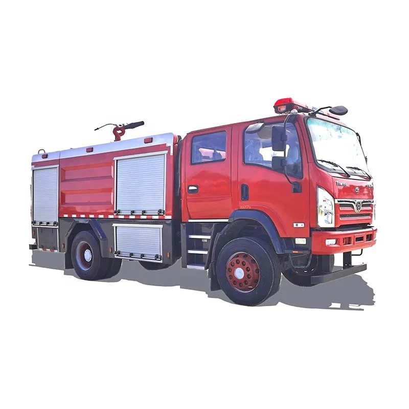 Прямая поставка с китайской фабрики пожарный грузовик 4x4 6000 литров водяной пеной для продажи
