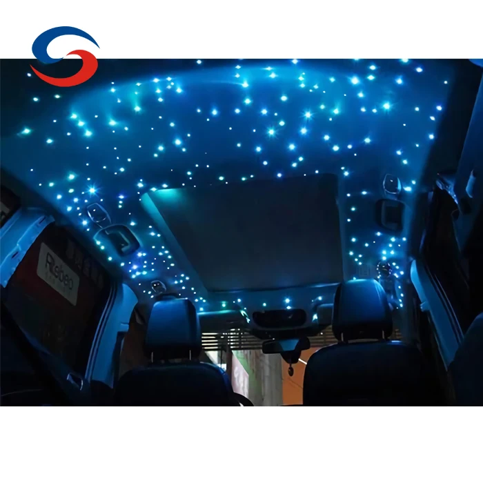 16W RGBW Twinkle led Fiber Optic Lights APP Control Star Ceiling Light projector fiber optic ceiling lights star kit