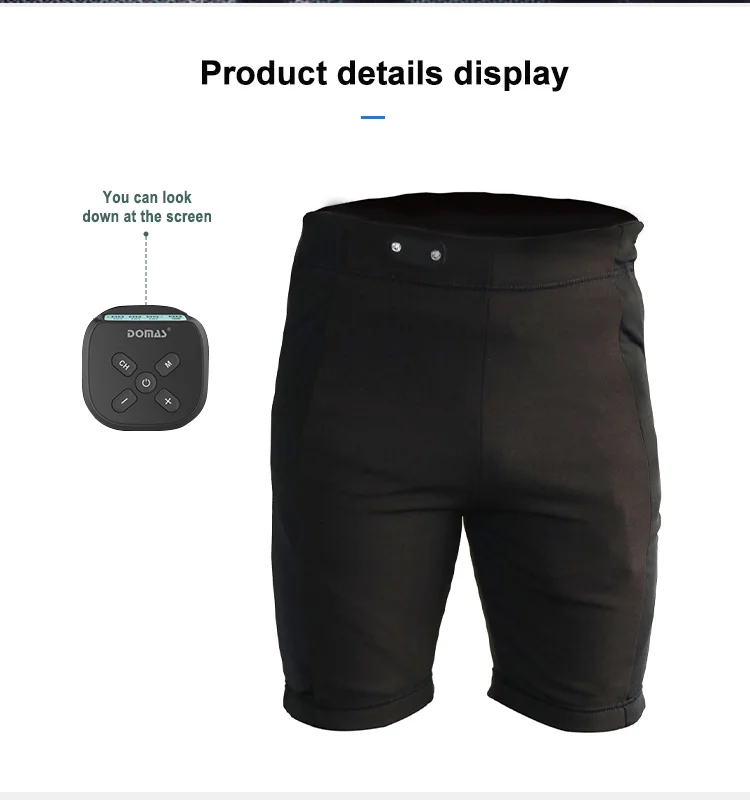 High-Performance Gym EMS Training Pants for Men & Women Workout with Wireless EMS Body Suit and Portable Muscle Activation