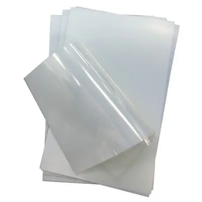 Waterproof printing milky silk screen inkjet transparency film a4 for Epson