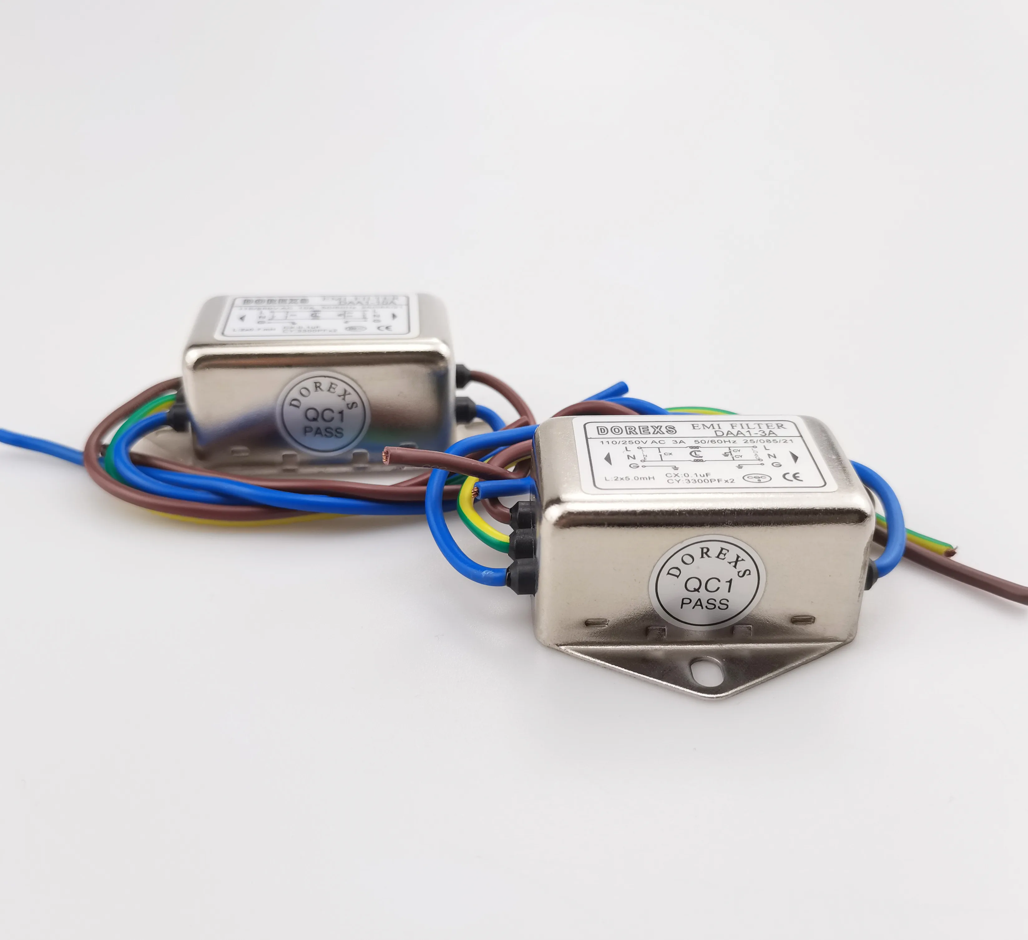  Подавитель шума силовой фильтр 220 В EMI 1A 3A 6A