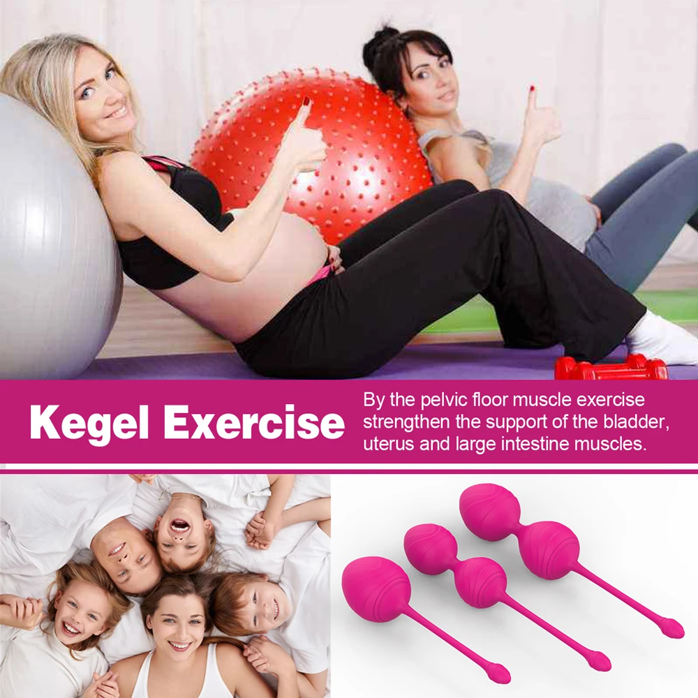 Factory Price Silicone Kegel Balls Set Sex Toys Women Training Balls Vagina Balls for Women