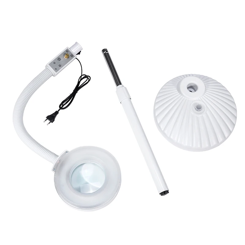 2022 Flexible Arm Light  new arrival magnifying lamp Illuminated Magnifier for salon spa barbershop