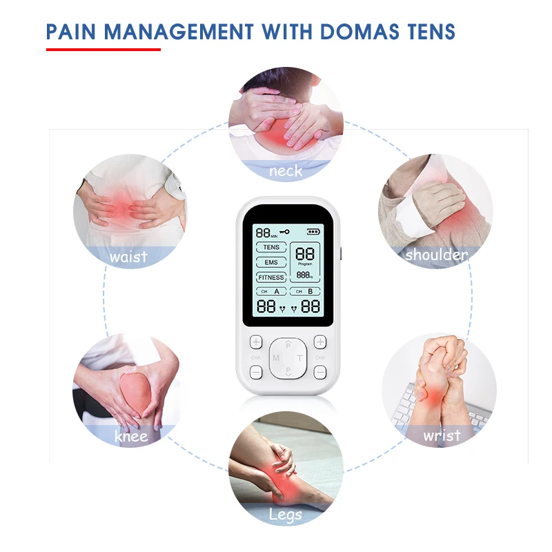 Customized massage machine low frequency pulsed electronic physiotherapy devices help muscle stimulation tens unit machine