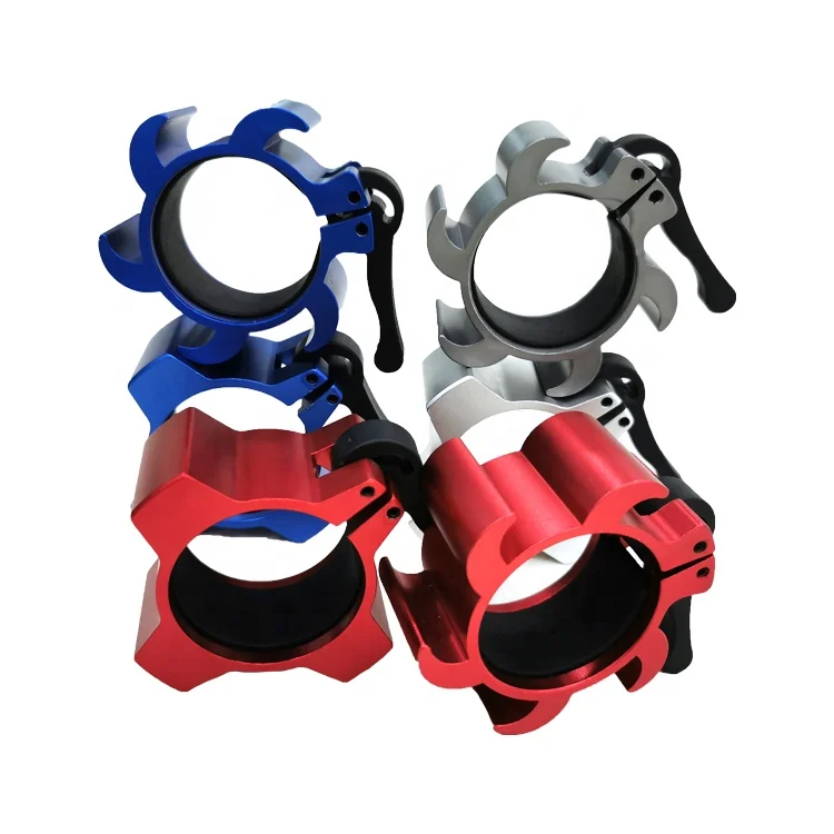 Штанги для тяжелой атлетики, зажимы для воротника-быстросъемная пара зажимов 2 дюйма/5 см, профессиональная Тяжелая штанга, зажимы для воротника