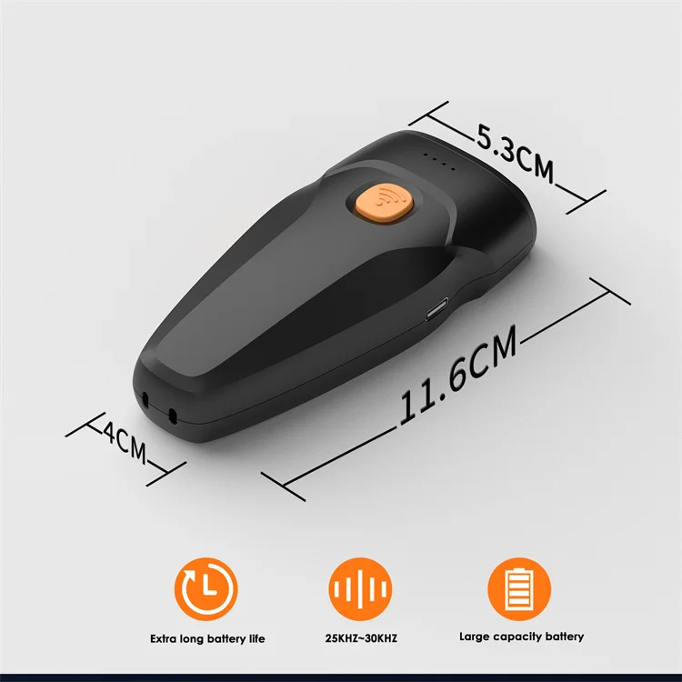 High Quality Outdoor Rechargeable Bark Control Sonic Dog Barking Deterrent Device Anti Barking Device Ultrasonic Dog Repeller