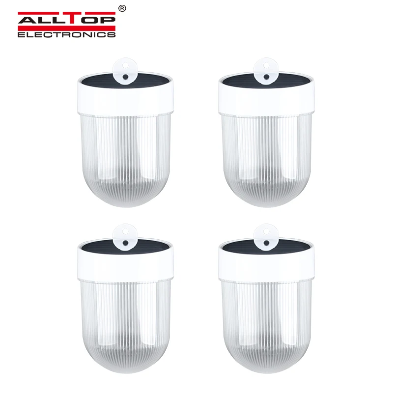 ALLTOP Wireless Waterproof Motion Sensor Outdoor Led Security Night Light Solar Wall Lights