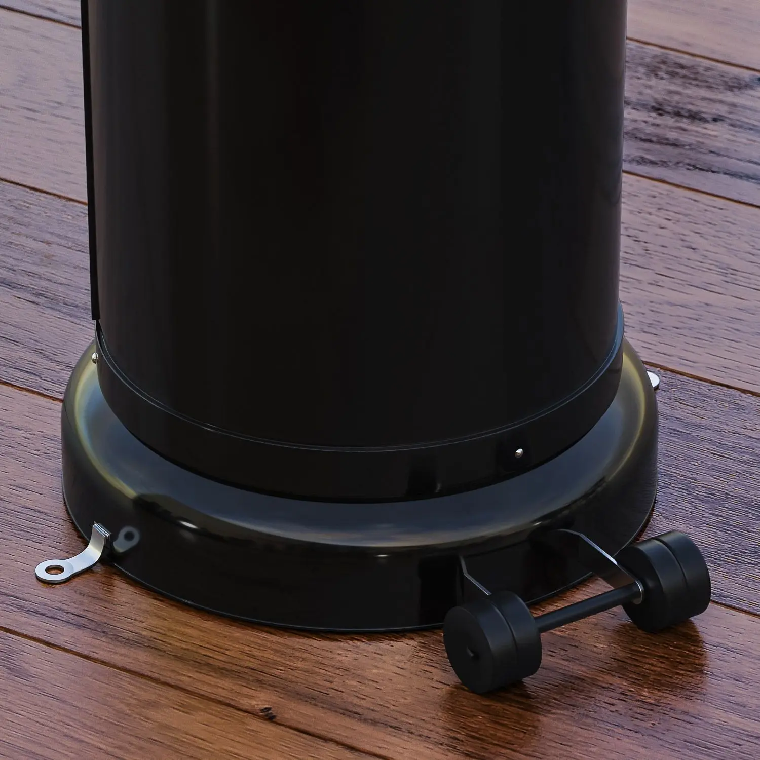 2022 backyard decoration outdoor  glass tube heater 40000 BTU  round flame gas propane stove