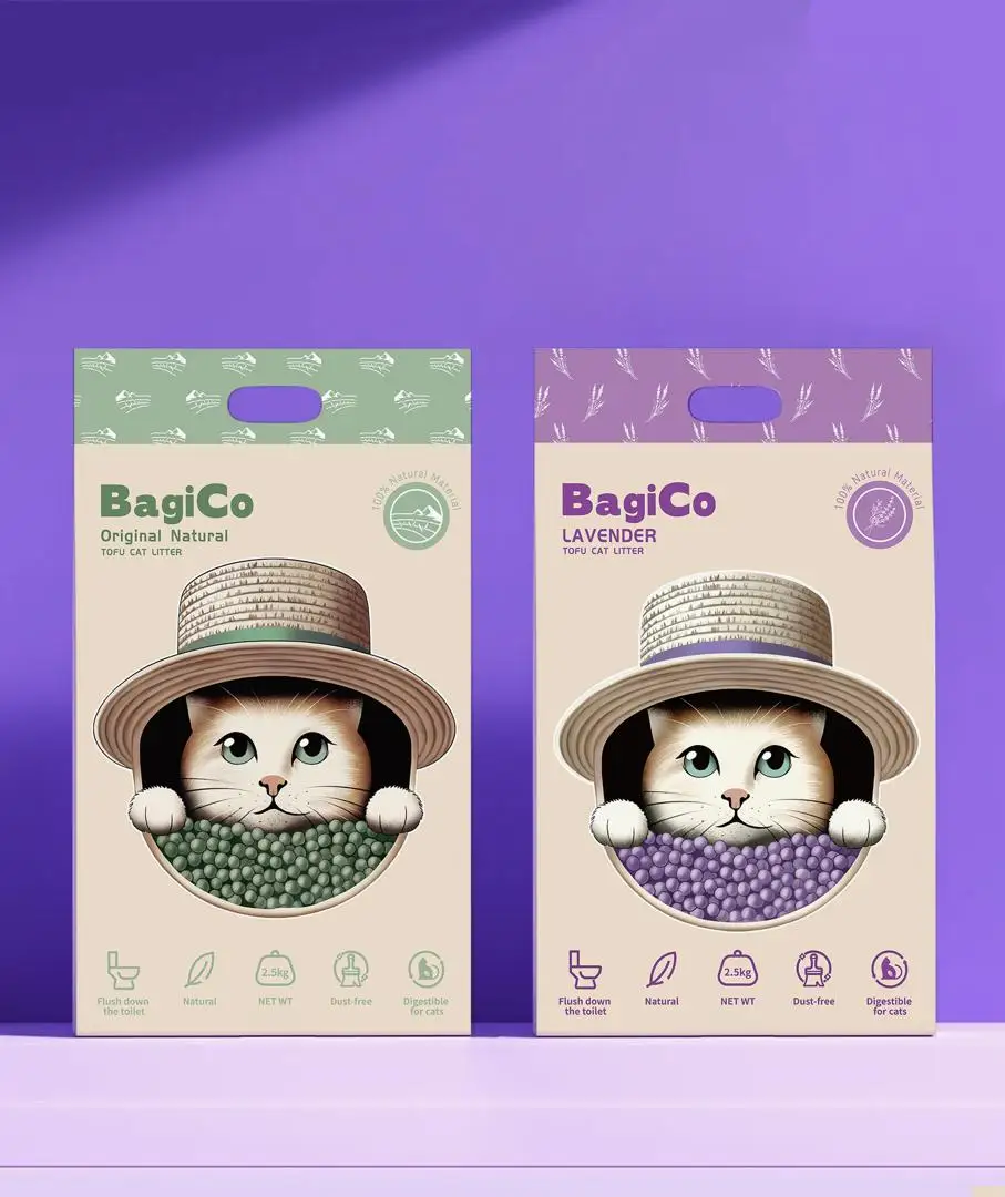 OEM direct sales dust-free silicone cat litter super absorbent silicone sand filler clean silicone cat litter