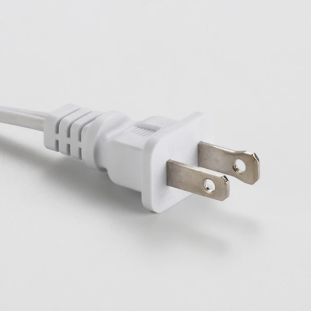 Plug with Wire coiled ETL certified power cord