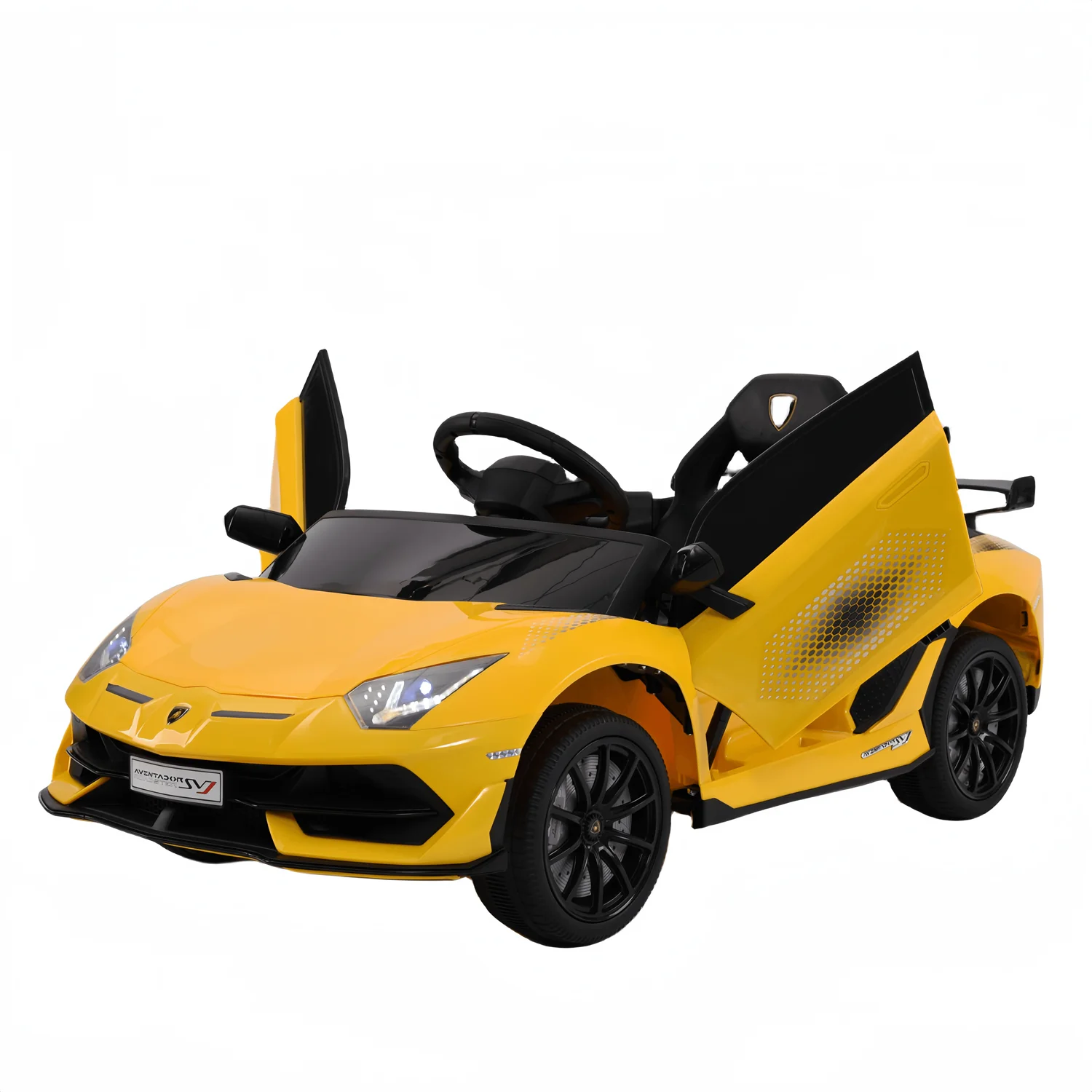 2024 New Arrival Licensed One seat Lamborghini SVJ Child Electric Car 12V Power Battery Music Light Toy For Kids Ride On Car
