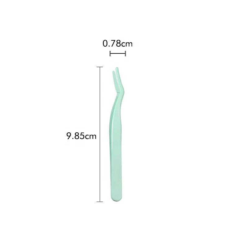 Wholesale Beauty Care Tools Makeup Eyebrow Tweezers Eyelash Extension Tip Useful Tweezers