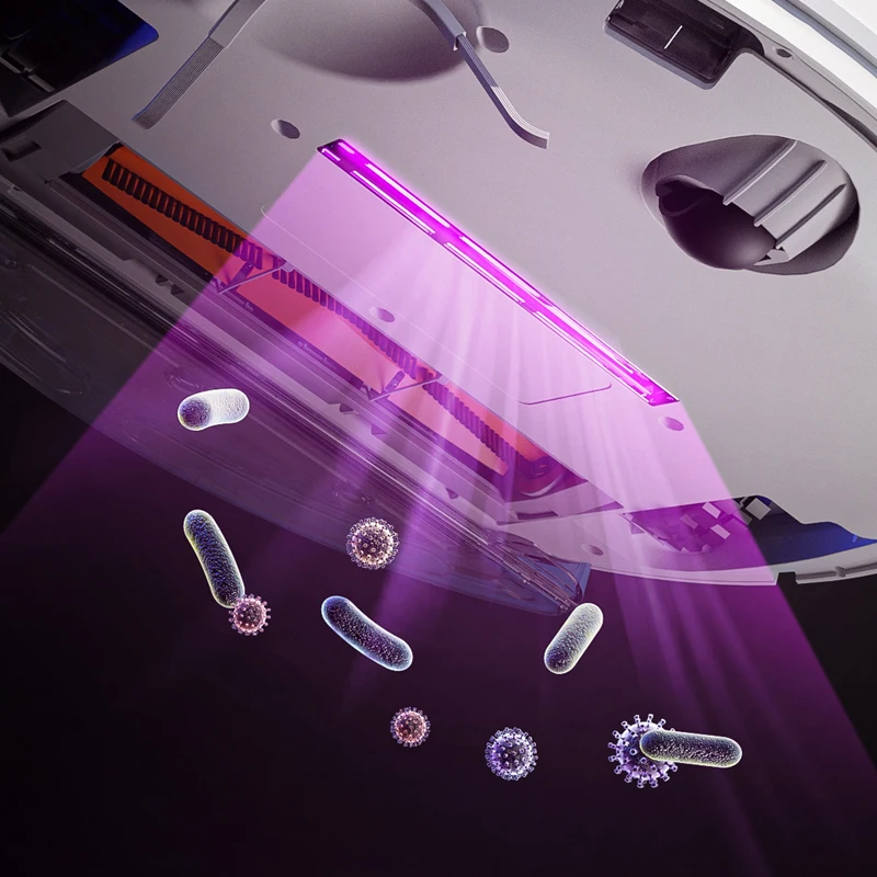 S1 Self-charging Lidar Navigation 3000pa Strong Suction Robotic Vacuums And Mop Smart Robot Vacuum Cleaner